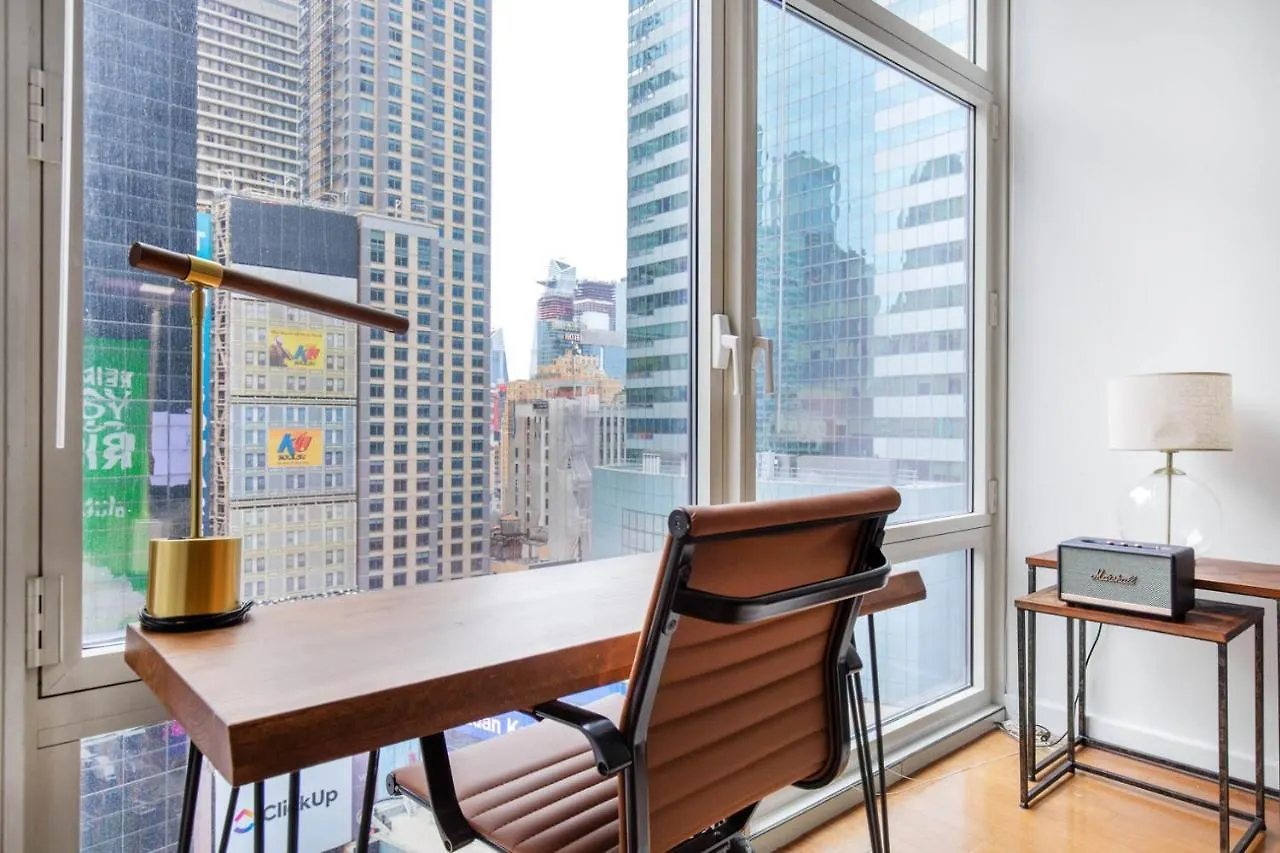 Апартаменты Midtown 1Br W Doorman Gym Nr Theater District Nyc-595 Нью-Йорк