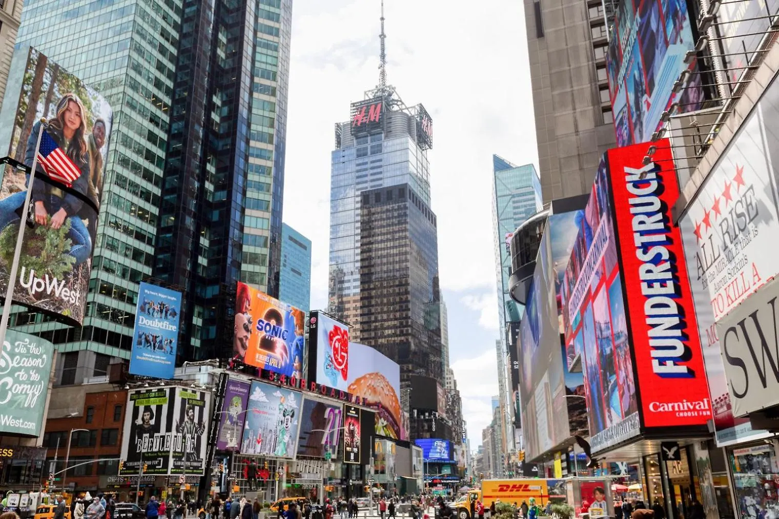 Апартаменты Midtown 1Br W Doorman Gym Nr Theater District Nyc-595 Нью-Йорк
